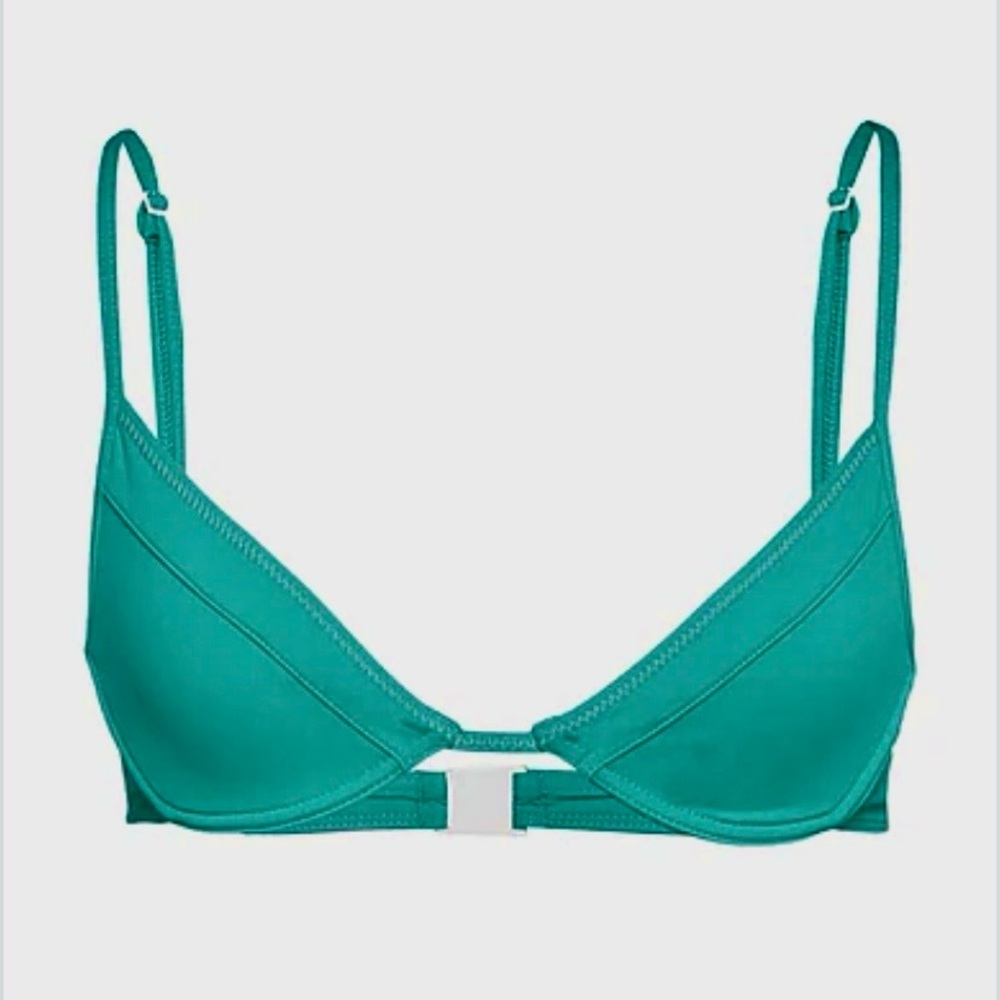 POOLDAY PARIS Teal Bikini Top